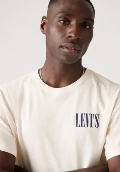 Levi's T-Paidat*t-paita Ss Relaxed Fit Tee 1681 Ssnl Serif Cowboy Egret