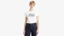 Levi's Trikoopaidat Ja Colleget*t-paita The Perfect Tee Bw Floral 2770 Bw floral