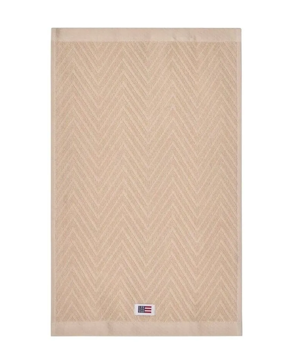 Lexington Kylpyhuone- Ja Saunatekstiilit|Kylpyhuone- Ja Saunatekstiilit*pyyhesetti 30x50 cm herringbone 2 kpl beige