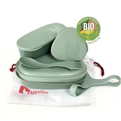 Light my fire Retkeilytarvikkeet*LunchKit BIO astiasarja sandygreen