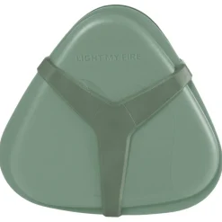 Light my fire Retkeilytarvikkeet*LunchKit BIO astiasarja sandygreen