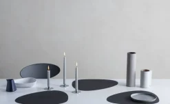 LIND DNA Keittiötekstiilit*pöytätabletti Nupo Curve L musta