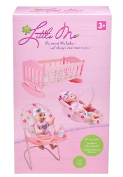 Little Me Nuket Ja Kotileikki*nukentarvikesetti