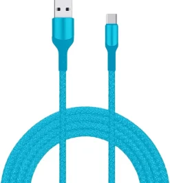 Livia Kuulokkeet Ja Puhelintarvikkeet*latausjohto USB- C, 2 m turkoosi