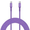 Livia Kuulokkeet Ja Puhelintarvikkeet*latausjohto USB C-C, 60 W, 2 m lila