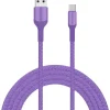 Livia Kuulokkeet Ja Puhelintarvikkeet*latausjohto USB-C, 2 m lila