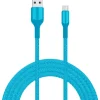 Livia Kuulokkeet Ja Puhelintarvikkeet*latausjohto USB-micro USB, 2 m turkoosi
