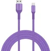 Livia Kuulokkeet Ja Puhelintarvikkeet*latausjohto USB-micro USB, 2 m lila