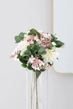 4Living Koriste-Esineet*hortensia oksa valkoinen