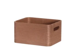 4Living Säilytyskorit Ja Laatikot|Ruoansäilytys Ja Järjestys*puulaatikko 23x18x12 cm ruskea