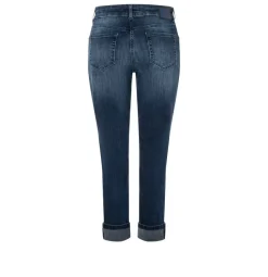 Mac Farkut*farkut Sue relax 5714 90 0387L Authentic Stretch Denim Blue Midnight Wash D886