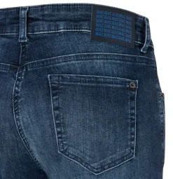 Mac Farkut*farkut Sue relax 5714 90 0387L Authentic Stretch Denim Blue Midnight Wash D886