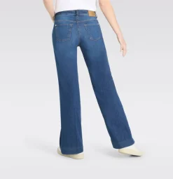 Mac Farkut*farkut Wide Auth.Stretch Denim Fashion Blue Washed D620