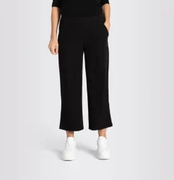 Mac Housut*housut Chiara Cropped 090 Black