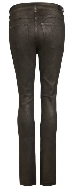 Mac Housut*housut Dream Skinny Zip D097 Grey coated wash