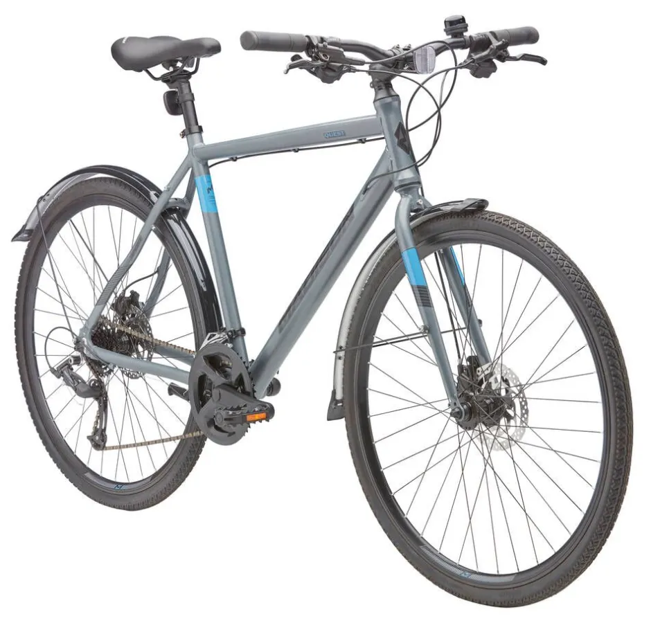 Madison Miesten Pyörät*hybridipyörä Quest Men 28'' 16-v. 53 cm grafiitin harmaa