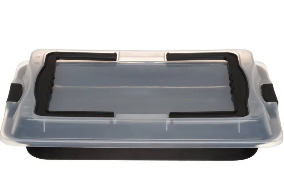Maku Leivonta*Bake&Carry piirakkavuoka + kansi 3,45 L 42x30x4,5 cm mu