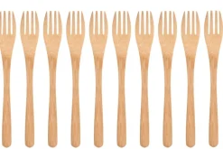 Maku Kertakäyttö*Bambuhaarukka KK. 16 cm 10 kpl