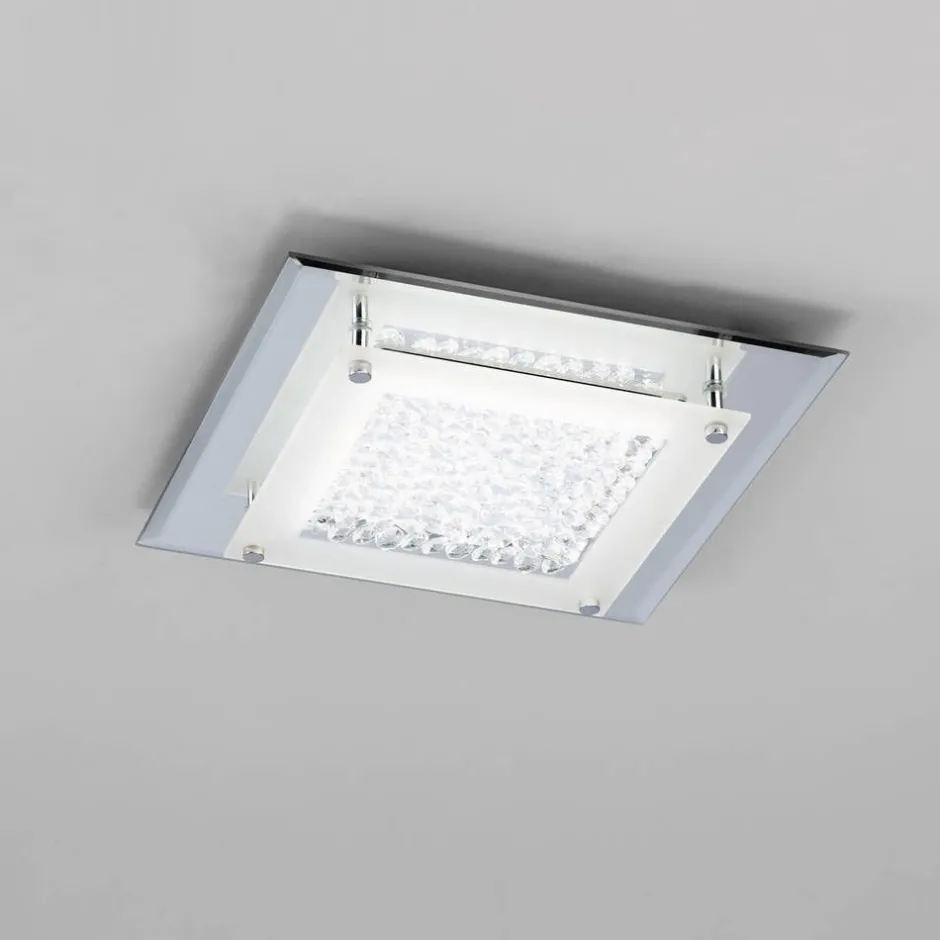 Mantra Sisustusvalaisimet*plafondi Crystal 28 cm peililasi