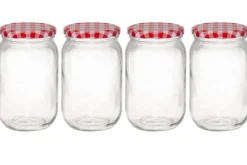 Marjukka Ruoansäilytys Ja Järjestys*hillopurkki 4 kpl 720 ml