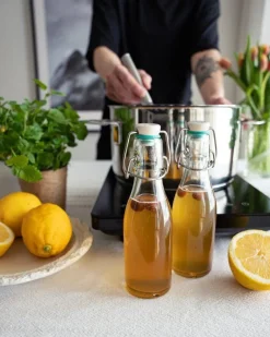 Marjukka Juoma- Ja Baaritarvikkeet|Ruoansäilytys Ja Järjestys*lasipullo patenttikorkilla 0,5 l