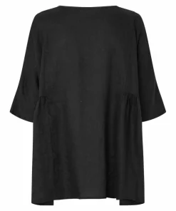 Masai Puserot*pellavapusero MaBlissea Black