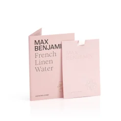Max Benjamin Tuoksukynttilät Ja Huonetuoksut|Kynttilät Ja Huonetuoksut*tuoksukortti French Linen Water