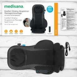Medisana Kauneus Ja Terveys*shiatsu- ja akupainantaistuin musta MCG820