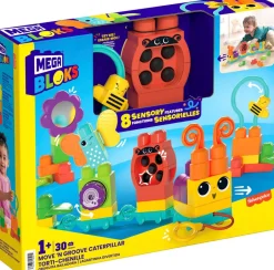 Mega Bloks Vauva- Ja Taaperolelut*Move N’ Groove Caterpillar