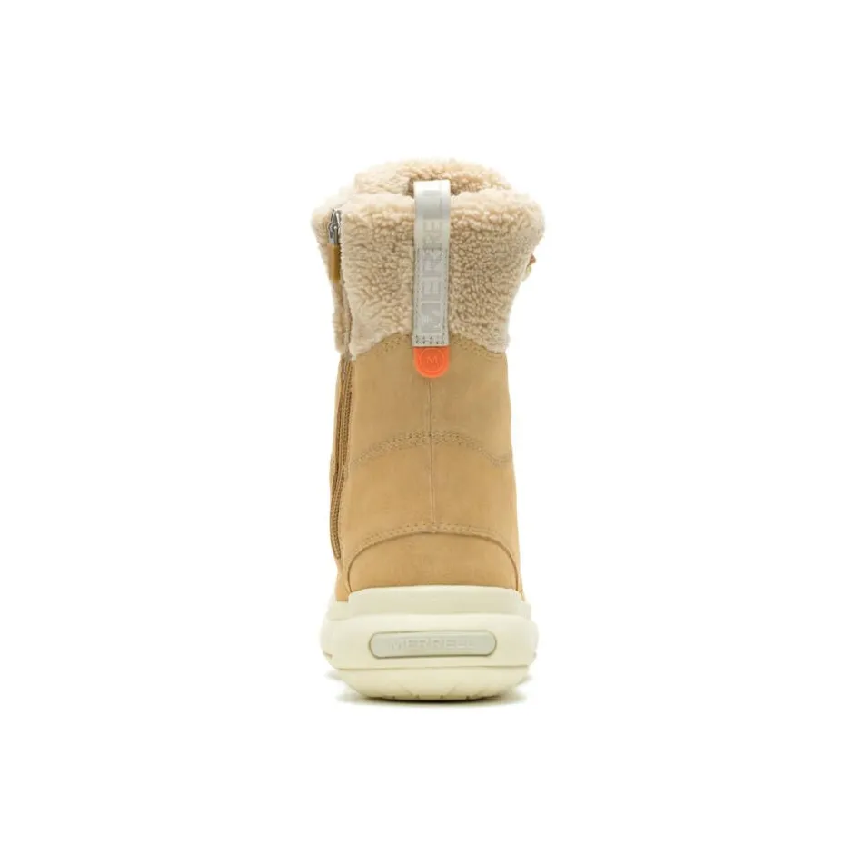 Merrell Talvikengät*kengät Marquette thermo tall zip wp W J007074 Tan