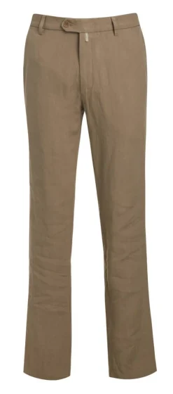 Meyer Housut*pellavahousut Bonn 8115 34 Tumma beige