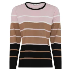 MICHA Neulepuserot*neule 178-175 Black /Coconut/Light Rose