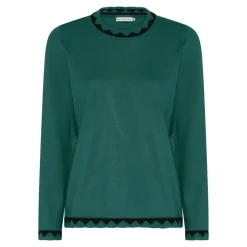 MICHA Neulepuserot*neule 172-171 4535 Forest green / Vihreu00e4