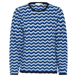 MICHA Neulepuserot*neule 175-182 Navy/ Soft blue 82316