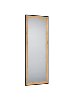 Mirrors and More Kellot Ja Peilit*peili Branda 50 x 150 cm tammi/musta
