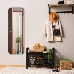 Mirrors and More Kellot Ja Peilit*peili Britney 50 x 150 cm musta
