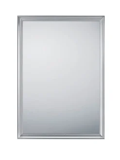 Mirrors and More Kellot Ja Peilit*peili Frieda 50 x 70 cm hopea