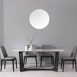 Mirrors and More Kellot Ja Peilit*peili Franzi Ø60 cm LED-valolla