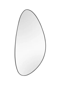 Mirrors and More Kellot Ja Peilit*peili Idona 40 x 60 cm musta
