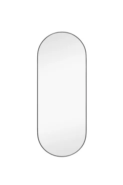 Mirrors and More Kellot Ja Peilit*peili Josephine 30 x 70 cm musta