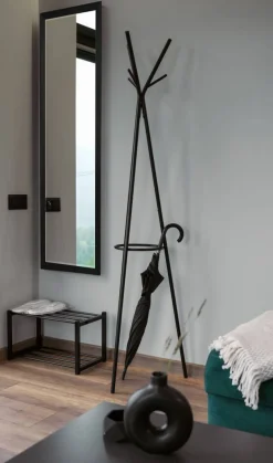 Mirrors and More Kellot Ja Peilit*peili Juliette 50 x 150 cm musta