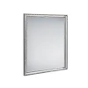 Mirrors and More Kellot Ja Peilit*peili Lola 34 x 45 cm hopea