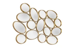 Mirrors and More Kellot Ja Peilit*peili Maddy 90 x 61 cm kulta