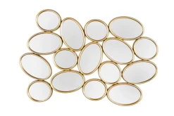 Mirrors and More Kellot Ja Peilit*peili Maddy 90 x 61 cm kulta