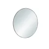 Mirrors and More Kellot Ja Peilit*peili Mila Ø50 cm musta