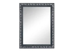 Mirrors and More Kellot Ja Peilit*peili Tanja 55 x 70 cm musta/hopea