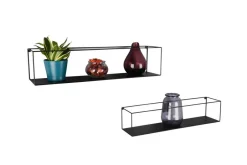 Mirrors and More Hyllyt Ja Telineet|Huonekalut*seinähylly Tinka 2-pack musta