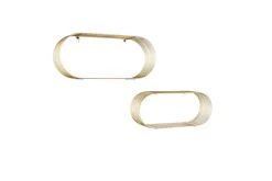 Mirrors and More Hyllyt Ja Telineet|Huonekalut*seinähyllysetti Joyce 2-pack kulta
