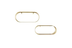 Mirrors and More Hyllyt Ja Telineet|Huonekalut*seinähyllysetti Joyce 2-pack kulta
