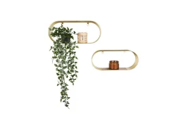 Mirrors and More Hyllyt Ja Telineet|Huonekalut*seinähyllysetti Joyce 2-pack kulta